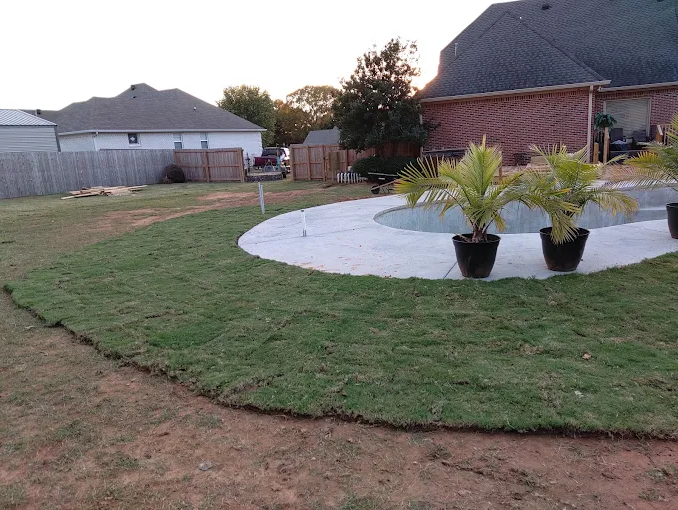 Fresh Sod Install